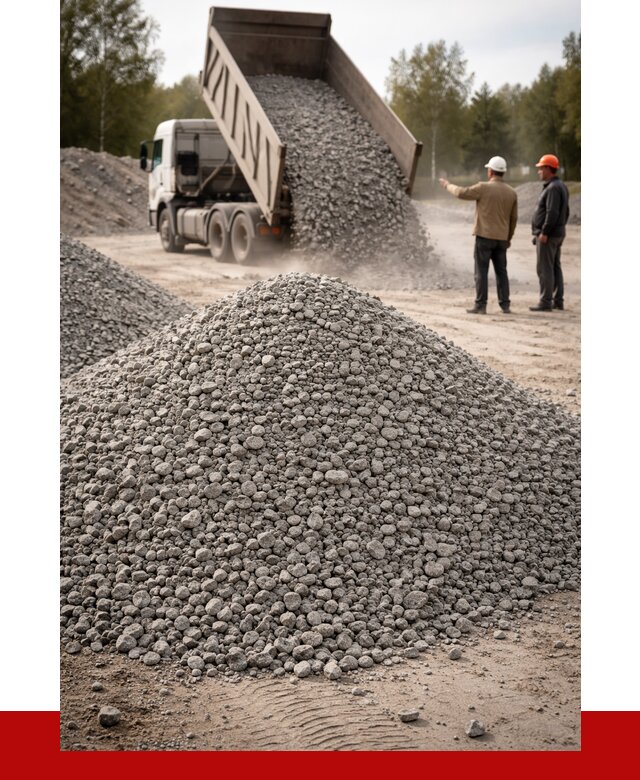 Гранитный щебень фракция 0-5 в Азнакаеве от 2976 руб ПРОНЕРУДЗнк