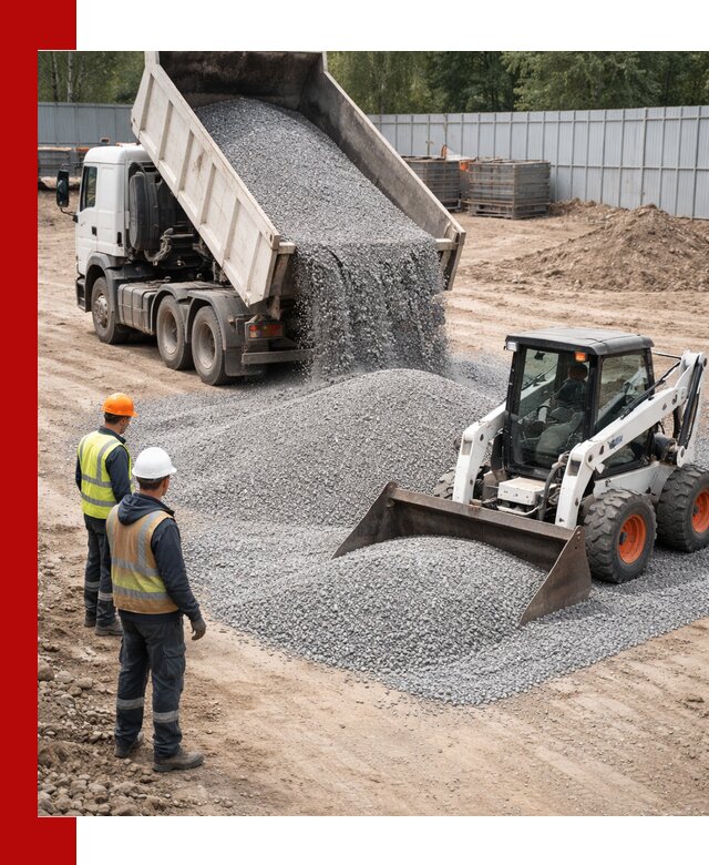 Доставка и продажа гранитного щебня фракции 0-5 в Азнакаеве