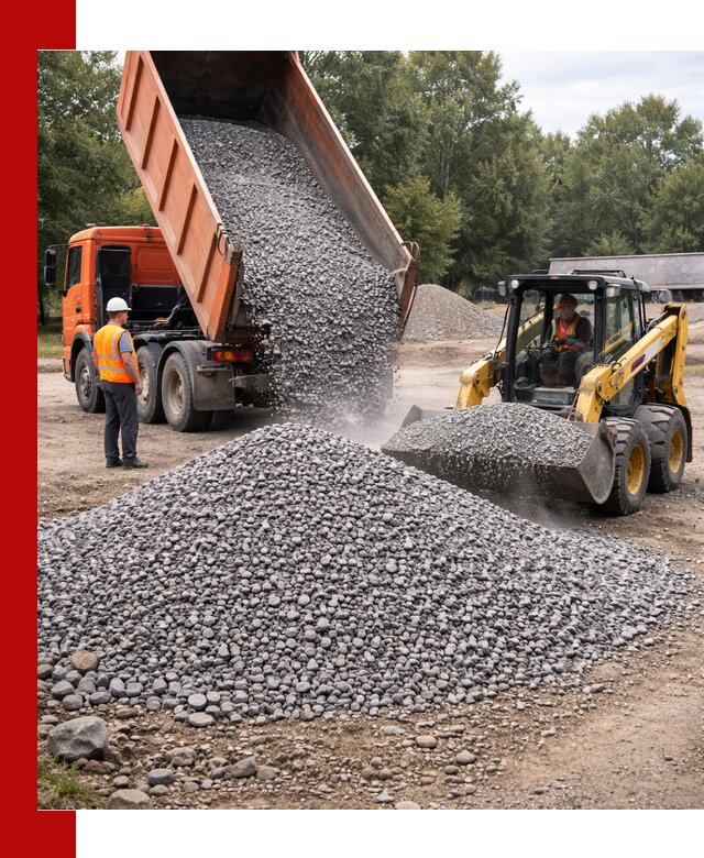 Купить гранитный щебень фракции 5–10 в Азнакаеве с доставкой