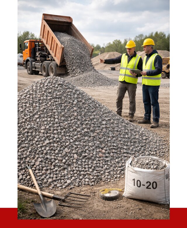 Гранитный щебень фракция 10-20 в Азнакаеве от 4310 руб.|ПРОНЕРУДЗнк
