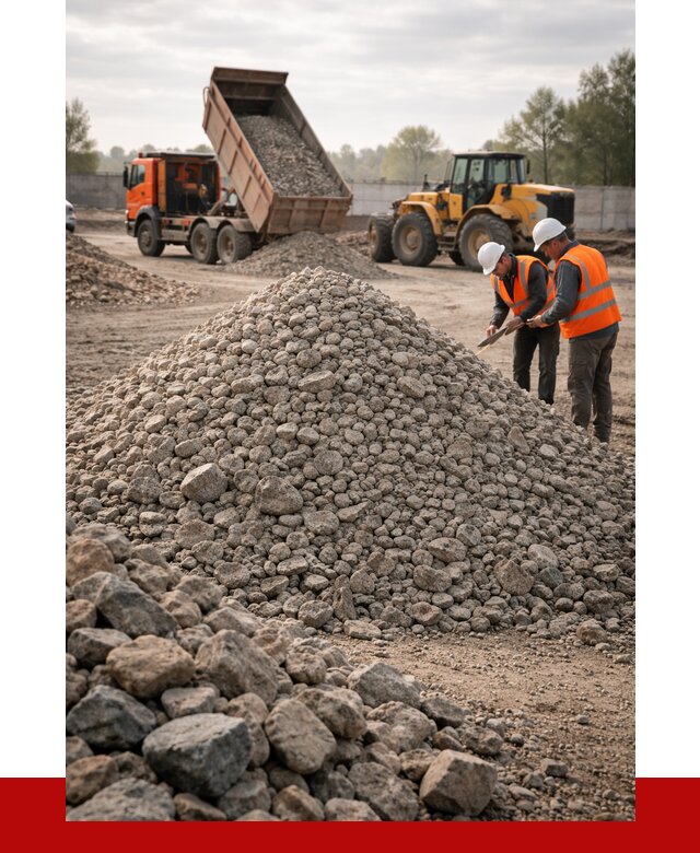 Гранитный щебень фракция 40-70 в Азнакаеве от 2566 руб ПРОНЕРУДЗнк