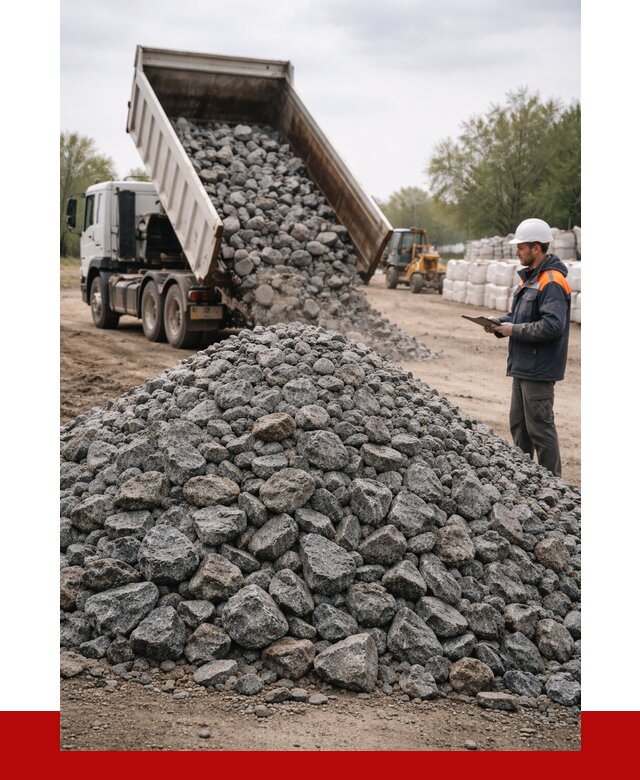 Гранитный щебень фракция 100-200 в Азнакаеве от 4310 р. ПРОНЕРУДЗнк