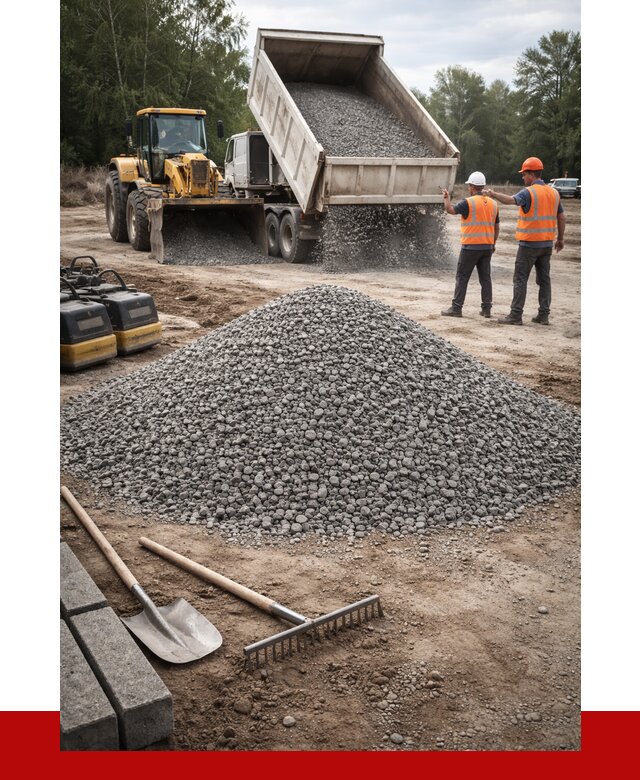 Гравийный щебень купить в Азнакаеве от 2258 р. ПРОНЕРУДЗнк