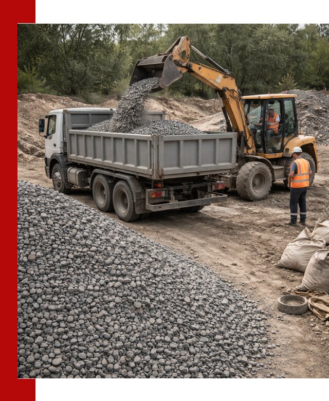 Доставка гравийного щебня в Азнакаеве оптом и в розницу