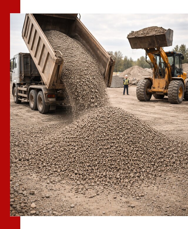 Гравийный щебень фракция 3–10 с доставкой в Азнакаеве