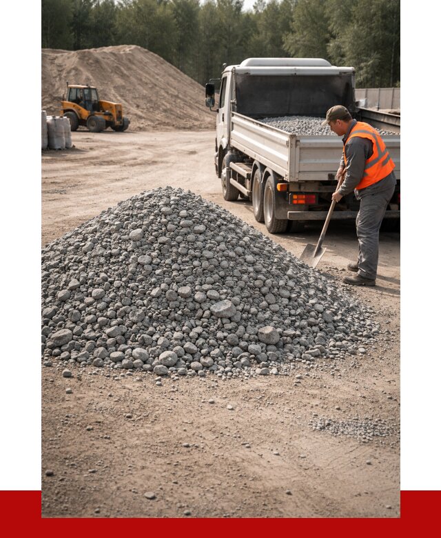 Гравийный щебень фракция 5-10 в Азнакаеве от 2258 р. | ПРОНЕРУДЗнк