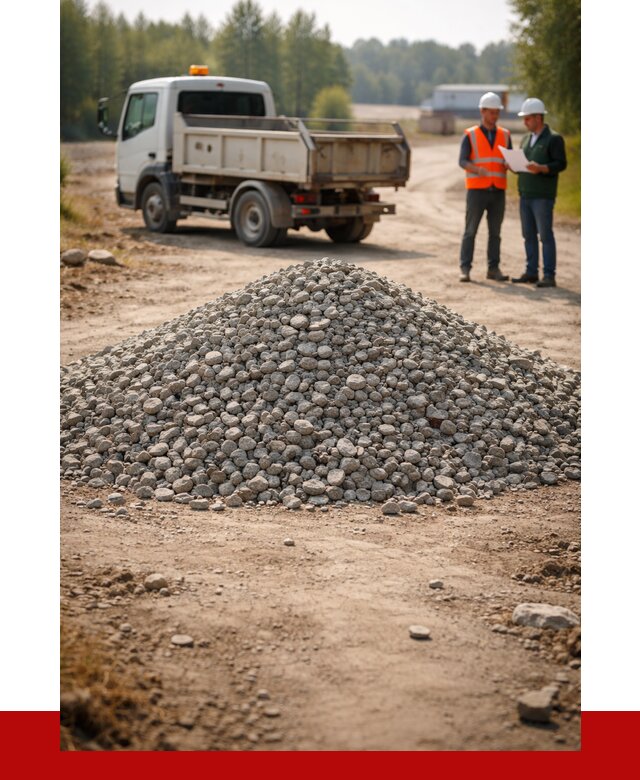 Гравийный щебень фракция 20-40 в Азнакаеве от 1231 р. | ПРОНЕРУДЗнк