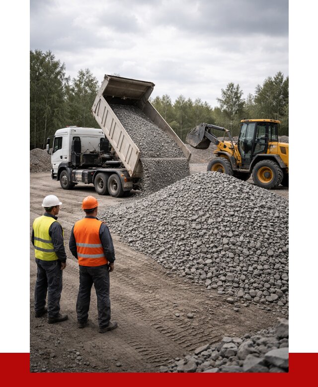 Гравийный щебень фракция 40-70 в Азнакаеве от 9749р | ПРОНЕРУДЗнк