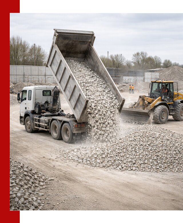 Доставка и продажа известнякового щебня в Азнакаеве