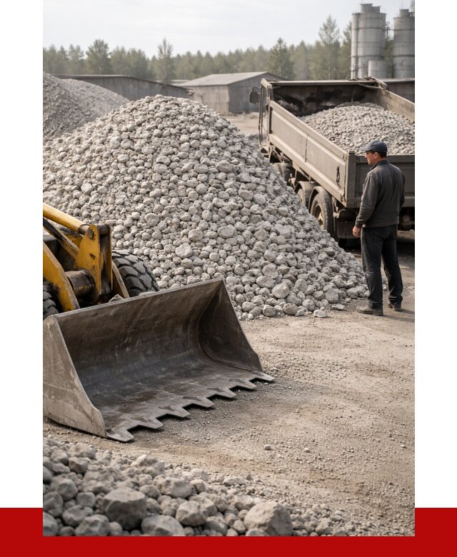 Известняковый щебень фракция 40-70 в Азнакаеве от 4310 р. | ПРОНЕРУДЗнк