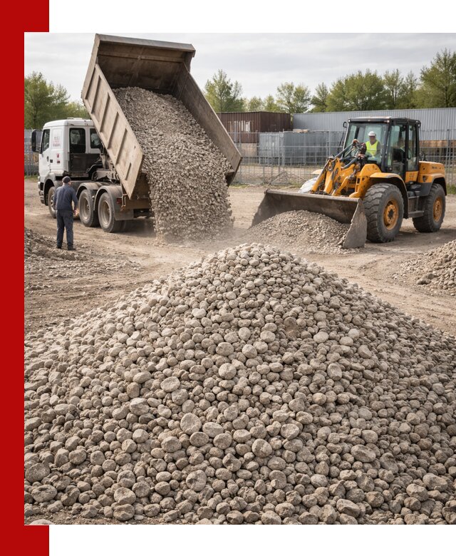 Доломитовый щебень фракции 20–41 с доставкой в Азнакаеве