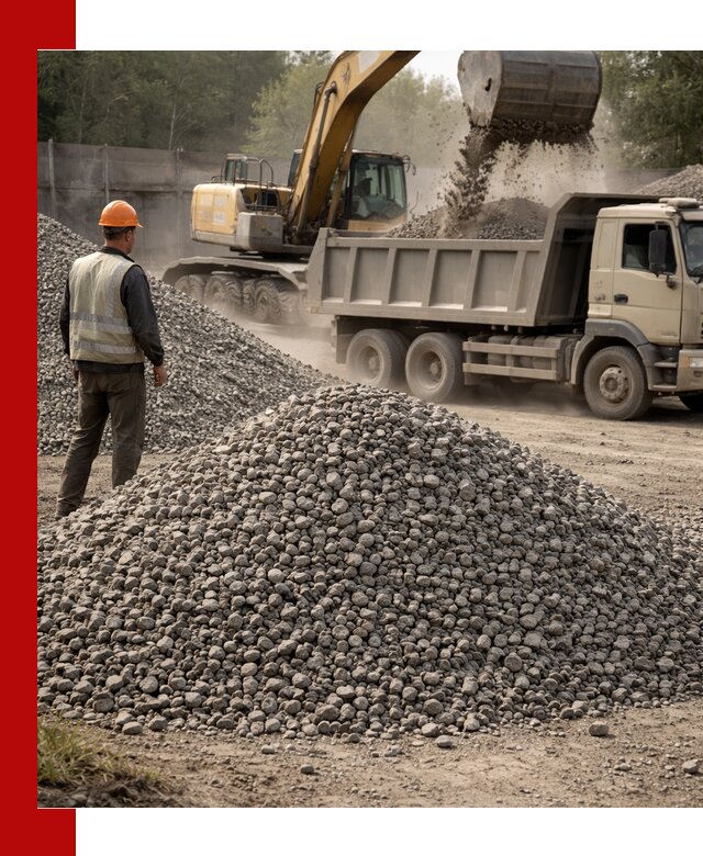 Шлаковый щебень фракция 5-20 с доставкой в Азнакаеве