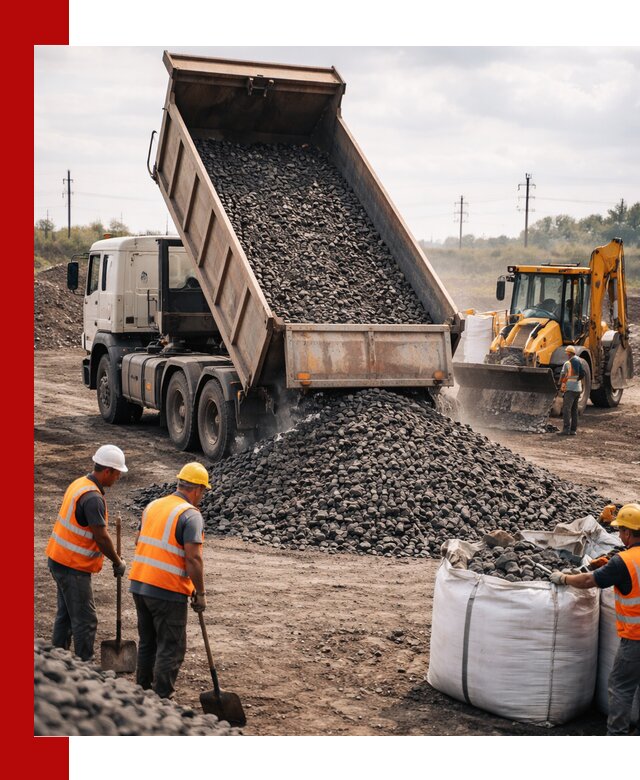 Шлаковый щебень фракция 40-70 с доставкой в Азнакаеве