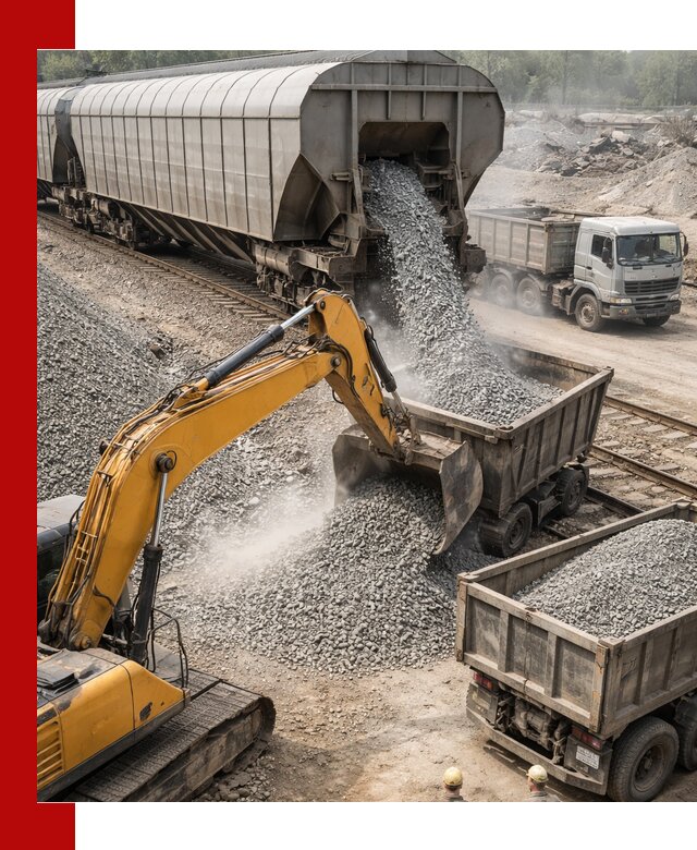 Доставка железнодорожного щебня в Азнакаеве крупными партиями быстрого отгруза