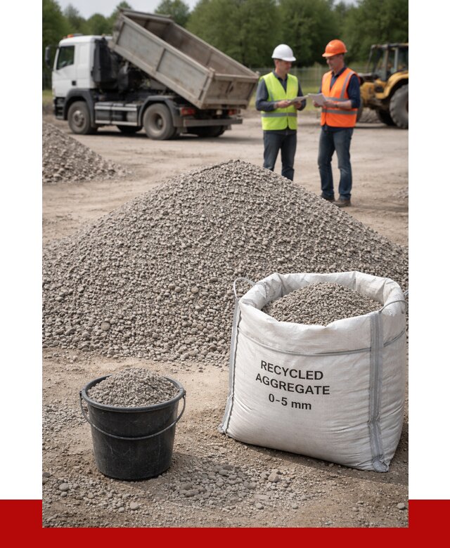 Вторичный щебень фракция 0-5 в Азнакаеве от 1642 р. ПРОНЕРУДЗнк