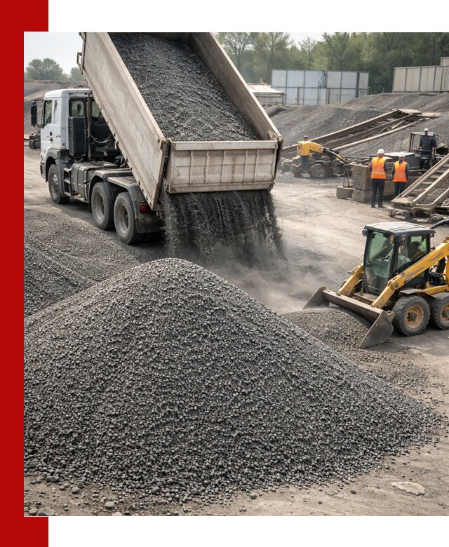 Вторичный щебень фракция 0–5 с доставкой в Азнакаеве