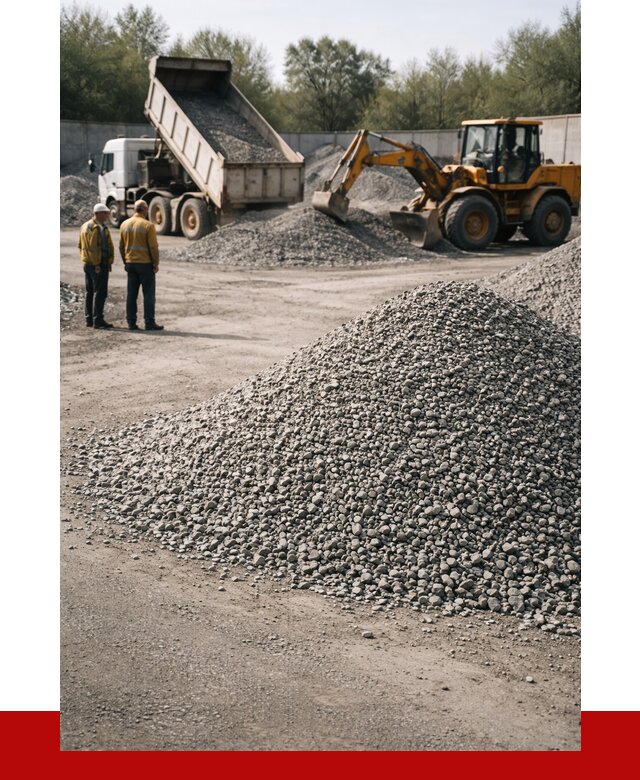 Вторичный щебень фр. 5-20 в Азнакаеве от 1642 р. - ПРОНЕРУДЗнк