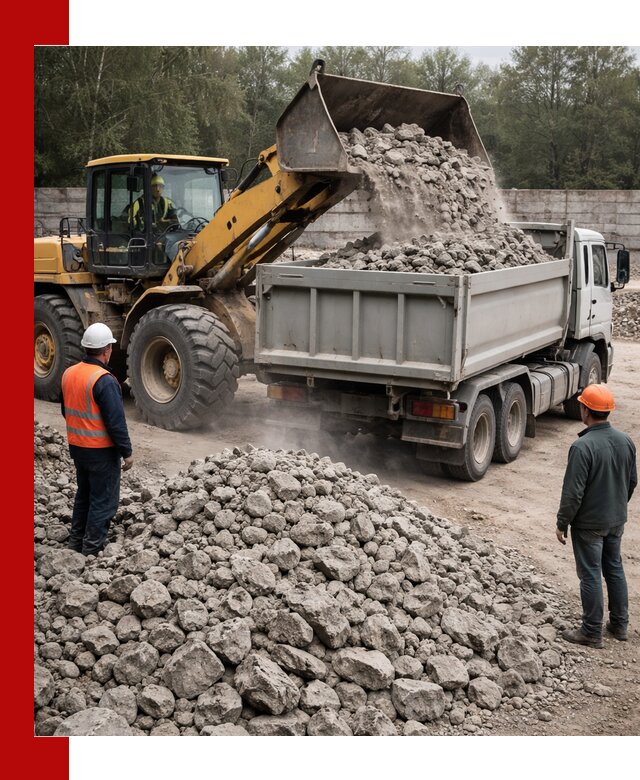 Вторичный щебень фракция 70–150 в Азнакаеве с доставкой