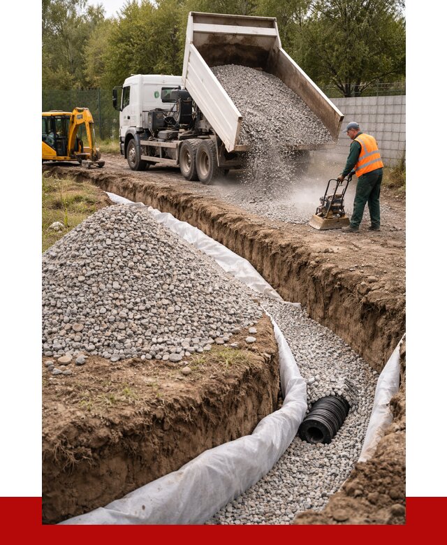Щебень для дренажа в Азнакаеве от 1898 р., ПРОНЕРУДЗнк доставка