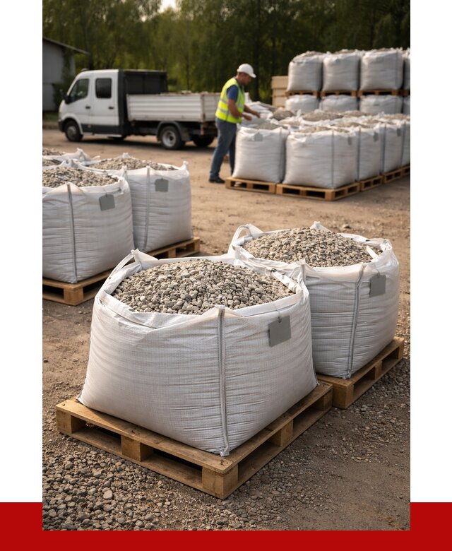 Щебень в мешках с доставкой в Азнакаеве от 4310 р. | ПРОНЕРУДЗнк
