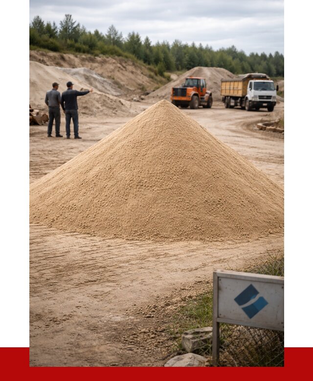 Карьерный песок навалом в Азнакаеве от 1847 р. | ПРОНЕРУДЗнк