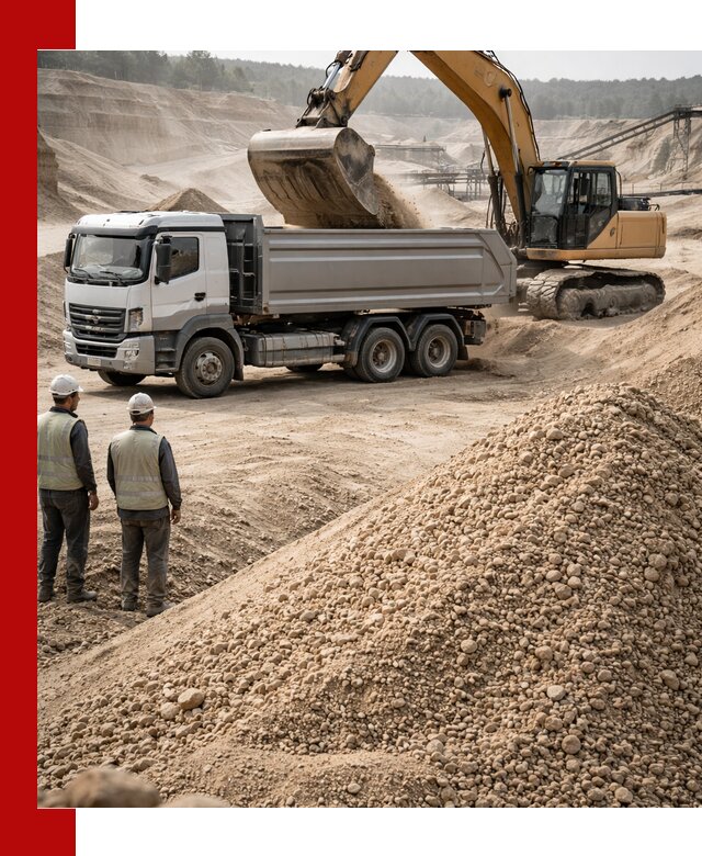 Карьерный крупнозернистый песок с доставкой в Азнакаеве