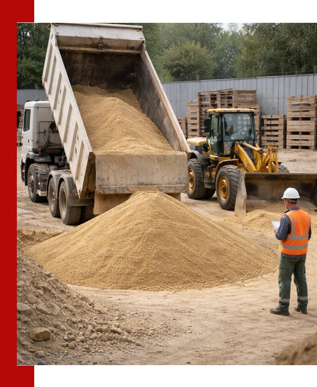 Доставка карьерного мелкозернистого песка в Азнакаеве