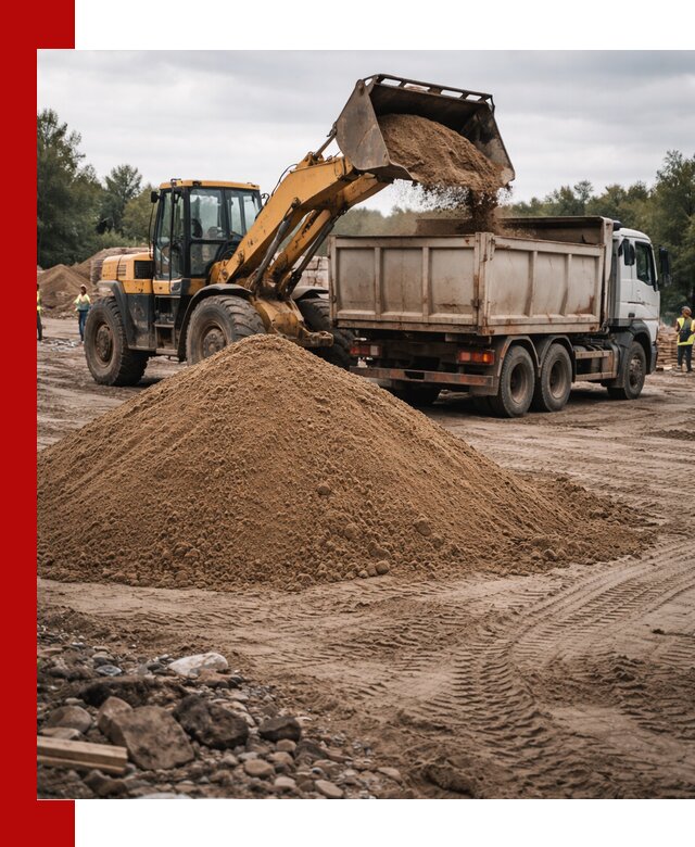 Доставка речного песка навалом в Азнакаеве быстро и выгодно