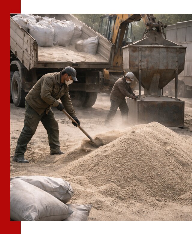 Кварцевый песок для пескоструя в Азнакаеве — доставка и качество