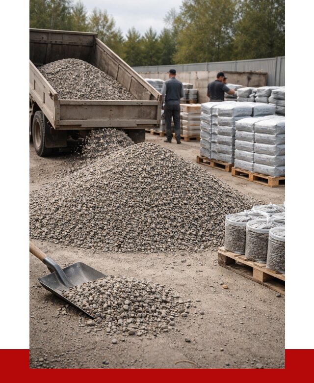 Гравий фракция 5-20 в Азнакаеве купить от 2360 р. ПРОНЕРУДЗнк