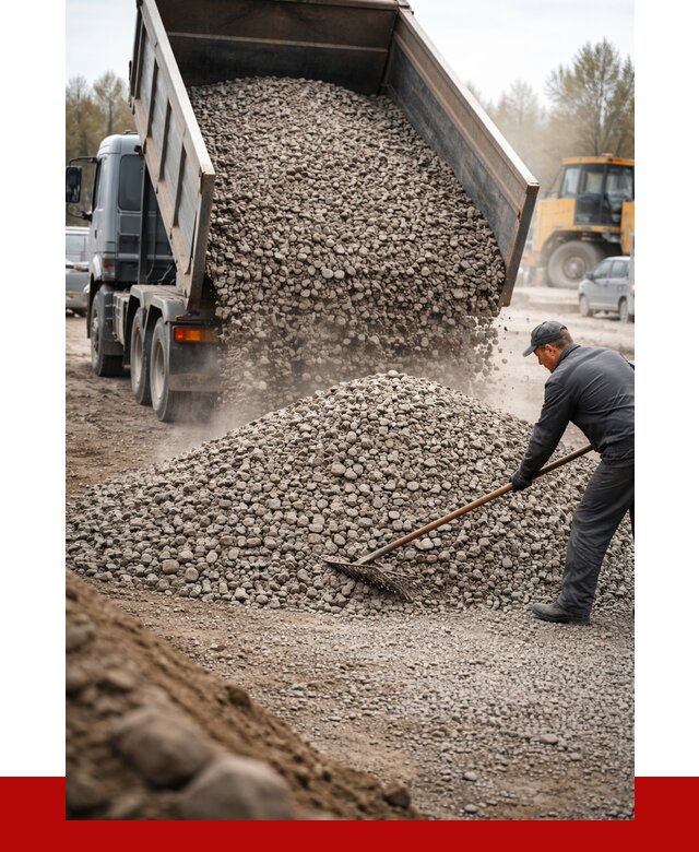 Гравий фракция 20-40 в Азнакаеве от 2566 р. доставка | ПРОНЕРУДЗнк