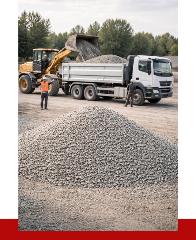 Купить мытый гравий в Азнакаеве от 3592 р, доставка ПРОНЕРУДЗнк