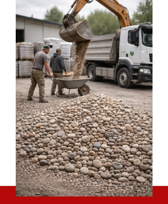 Галька декоративная в Азнакаеве от 3284 р. за куб | ПРОНЕРУДЗнк