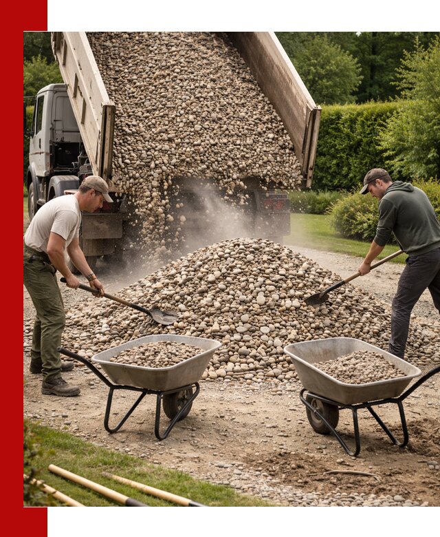 Доставка и продажа декоративной гальки в Азнакаеве