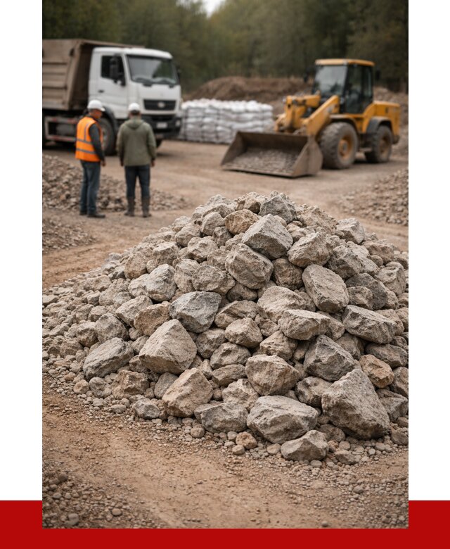 Купить бутовый камень с доставкой в Азнакаеве от 2360 р. | ПРОНЕРУДЗнк