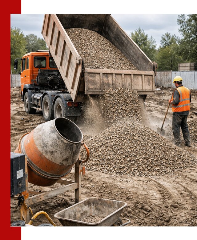 Опгс для бетона с доставкой самосвалом в Азнакаеве от производителя