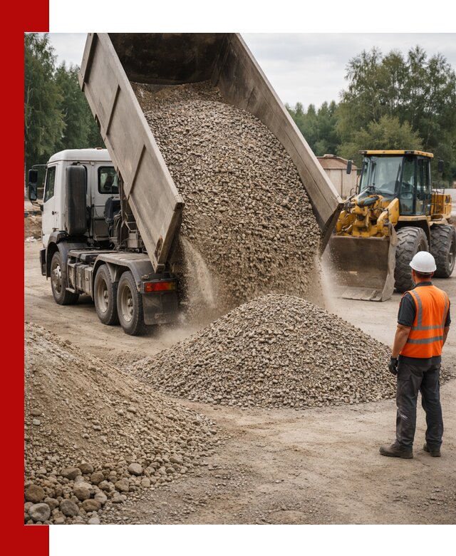 Доставка щпс в Азнакаеве — щебеночно-песчаная смесь под заборы и дорожки