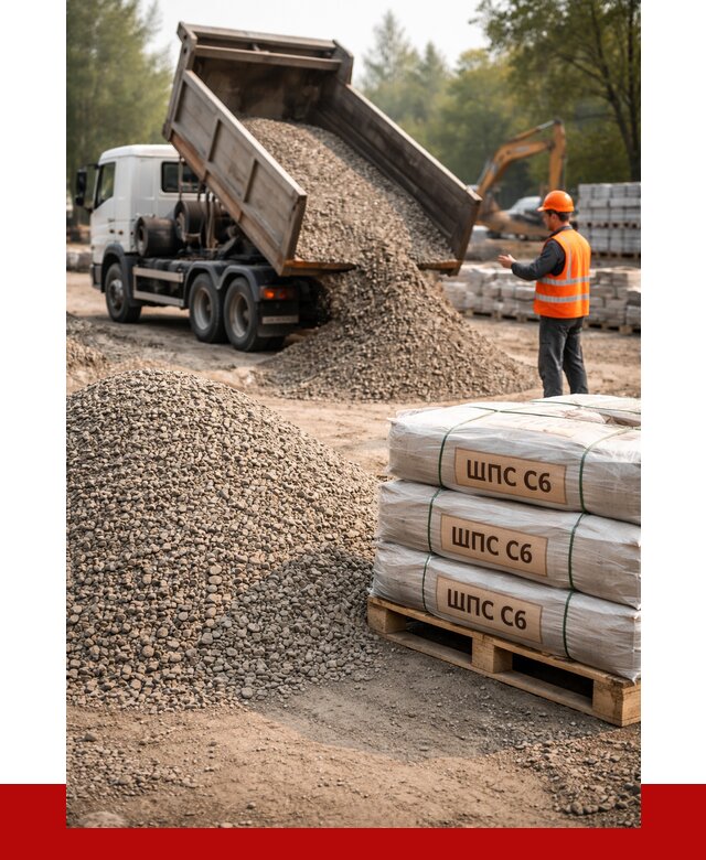 ЩПС С6 в Азнакаеве с доставкой от 2258 р. за куб | ПРОНЕРУДЗнк