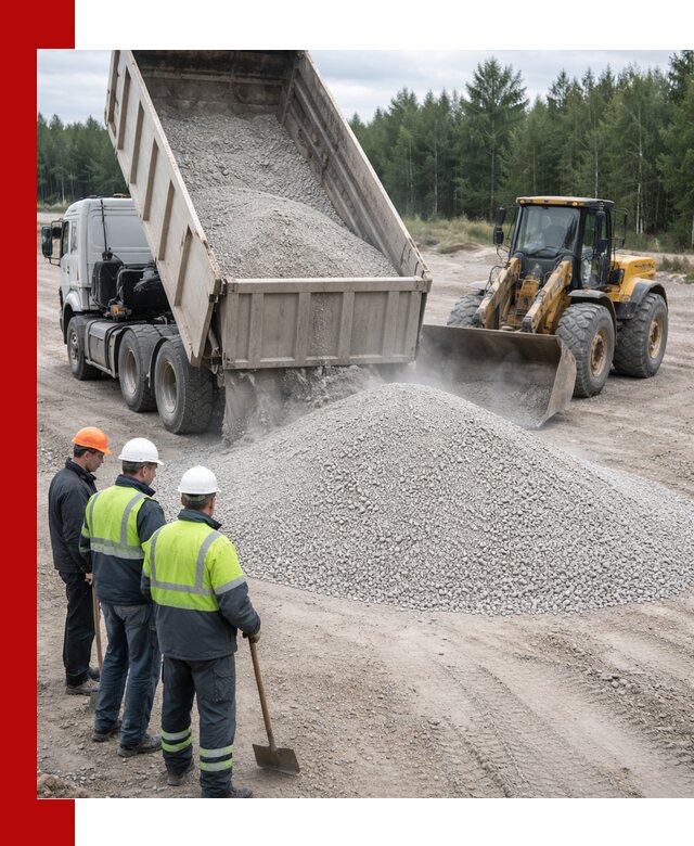 Известняковый отсев 0-5 доставка в Азнакаеве быстро и выгодно