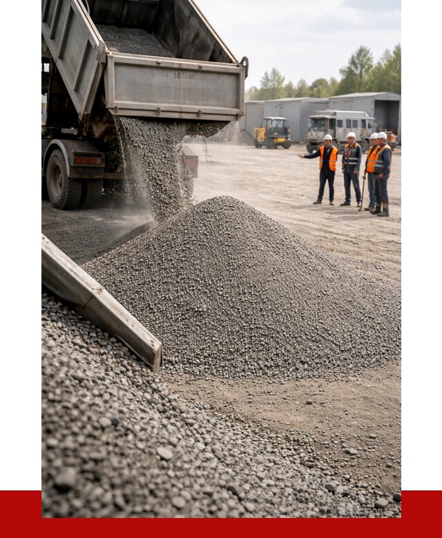 Гравийный отсев 0-5 в Азнакаеве от 1231 р. с доставкой | ПРОНЕРУДЗнк