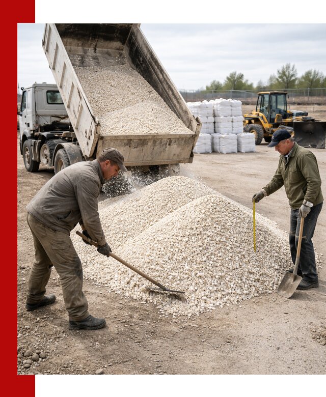 Мраморная крошка с доставкой и разгрузкой в Азнакаеве