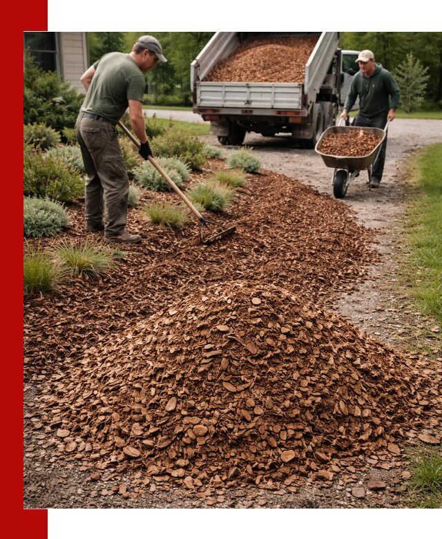Крошка для мульчирования с доставкой в Азнакаеве
