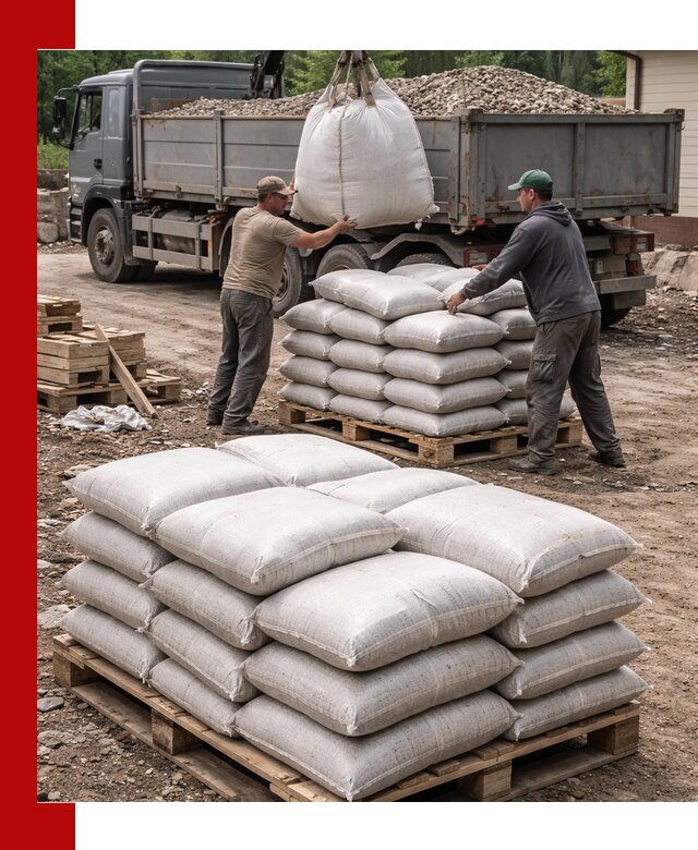 Керамзит в мешках с доставкой в Азнакаеве от компании-поставщика