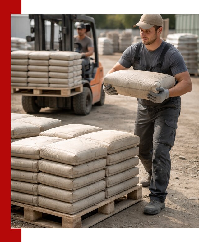 Доставка цемента в мешках оптом и в розницу в Азнакаеве