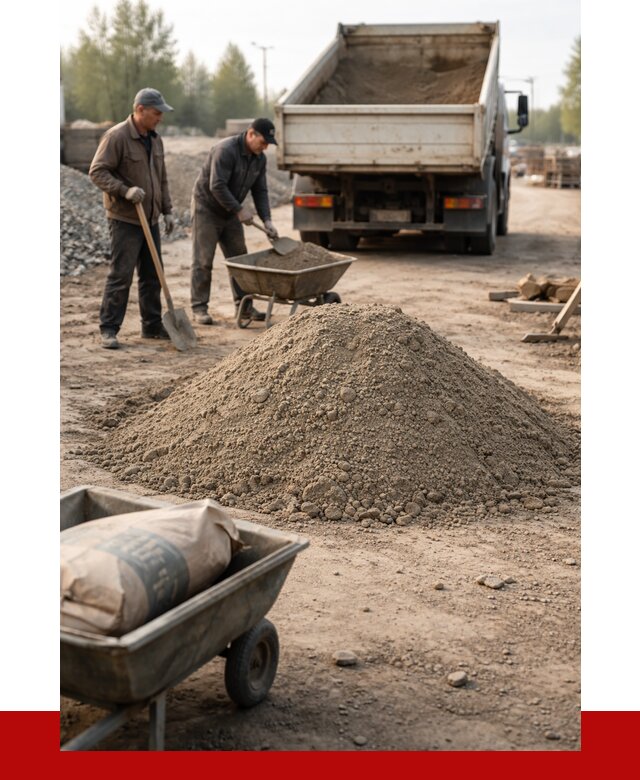 Цементно-песчаная смесь М150 в Азнакаеве от 4823 р. | ПРОНЕРУДЗнк