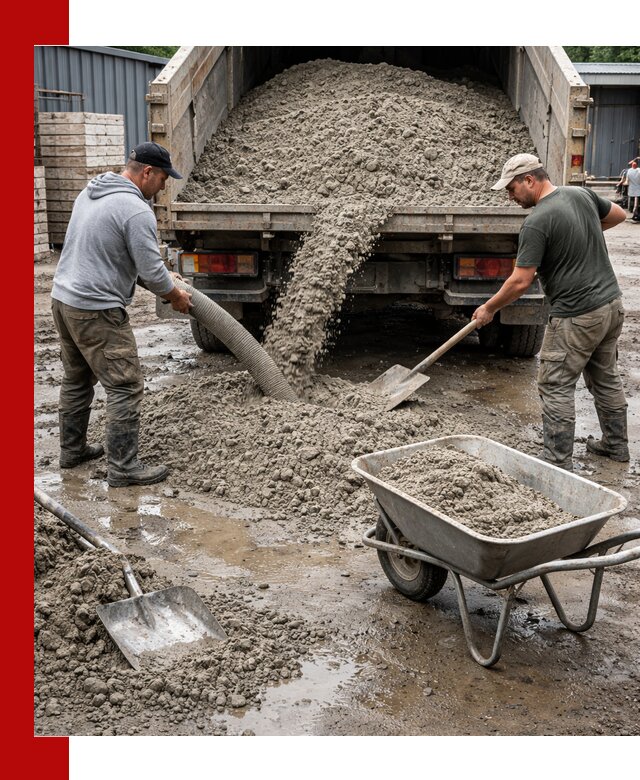 Цементно-песчаная смесь М150 доставка в Азнакаеве