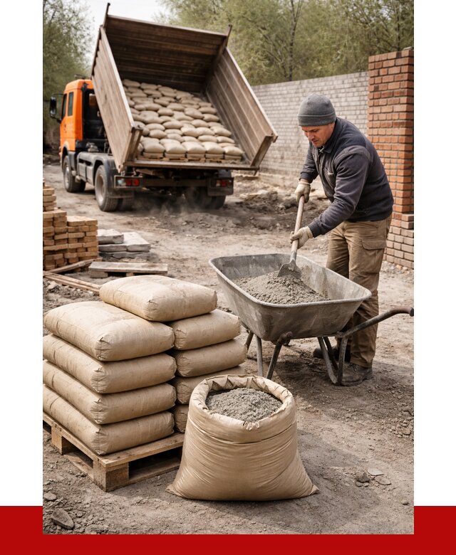 Купить сухую смесь для кладки в Азнакаеве от 1231 р. | ПРОНЕРУДЗнк