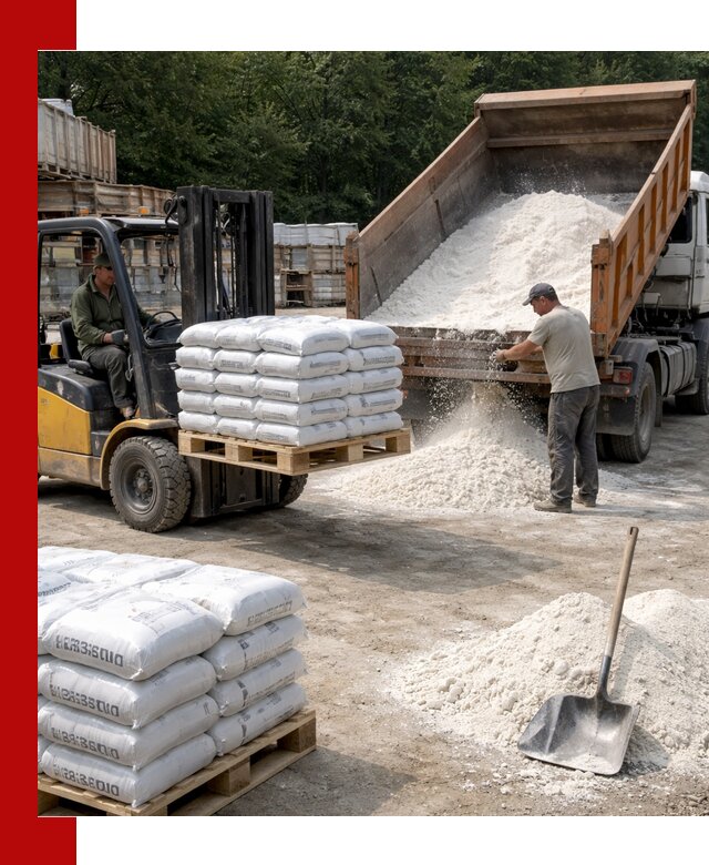 Доставка строительной извести оптом и в розницу в Азнакаеве