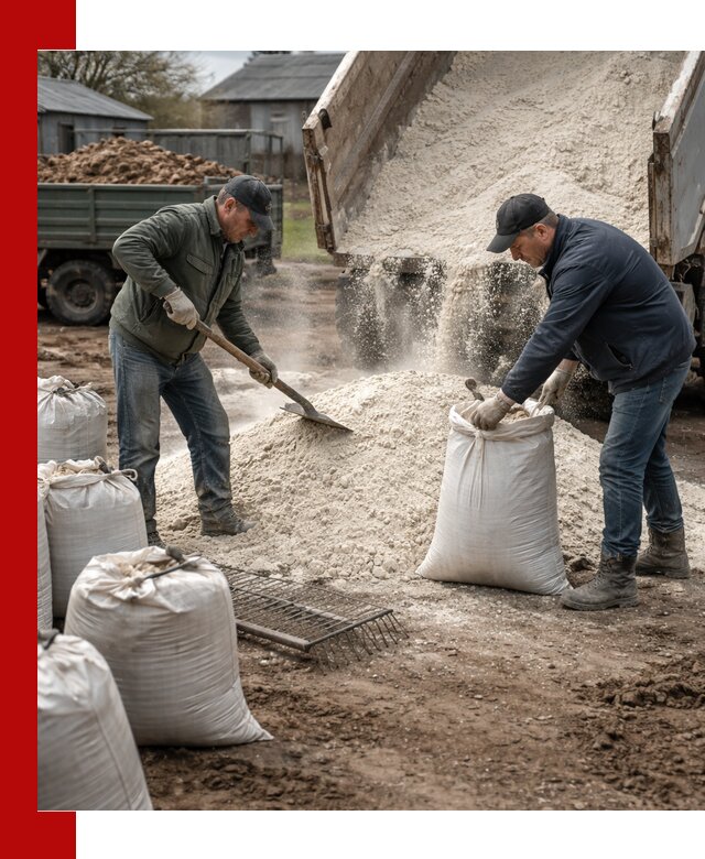 Доставка извести пушонки в Азнакаеве оптом и мелким оптом