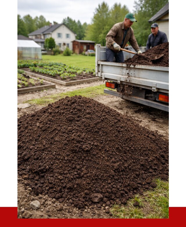 Плодородный грунт в Азнакаеве с доставкой от 4310 р. | ПРОНЕРУДЗнк